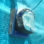 Dolphin S200 czyści linię wody
