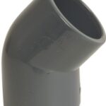 Kolano PVC-U 45° 90mm - do instalacji basenowej
