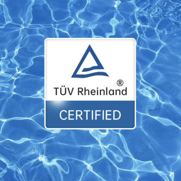 Fairland Inverter Plus Pompa Ciepła do basenu certyfikat tuv rheinland