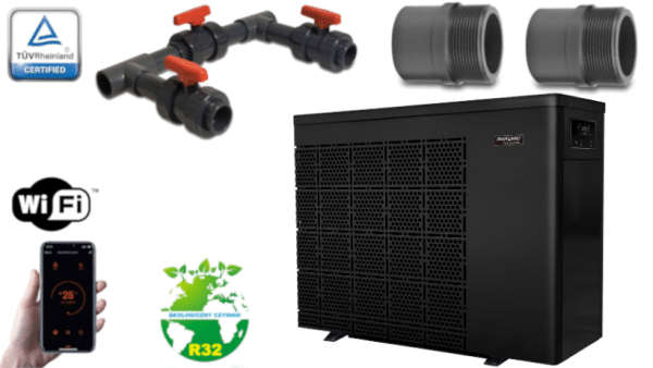 Fairland Inverter Plus Pompa Ciepła do basenu Bypass gratis