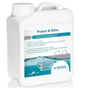 Bayrol Protect&shine - krystalicznie czysta woda i ochrona przed zabrudzeniami basenu