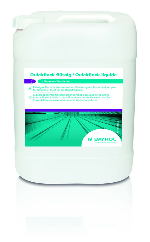 Bayrol Quickflock 20kg koagulant do mętnej wody w basenie wyposażonym w automatyczny dozownik chemii