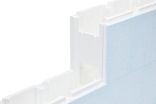 Bloczek styropianowy basenowy Hirsch Porozell4 Ułożone bloczki styropianowe basenowe Hirsch