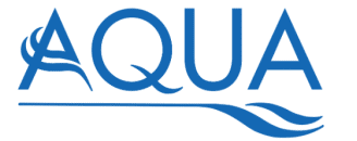 Logo włoskiej firmy basenowej Aqua S.p.A.