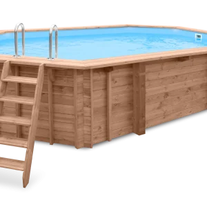 Abatec Lazurite basen drewniany prawie 20m3