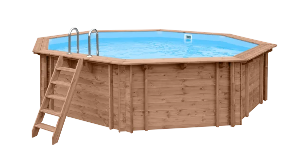 Abatec Opal basen drewniany o wielkości 20m3