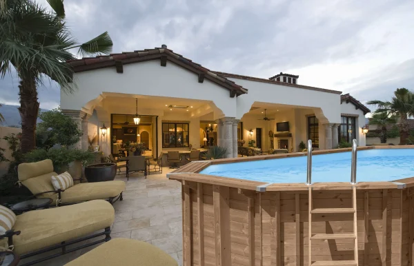 Abatec Riviera Relaxation basen drewniany o pojemności 25m3