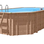 Abatec Riviera Relaxation 25m3 objętości - basen drewniany polskiego producenta