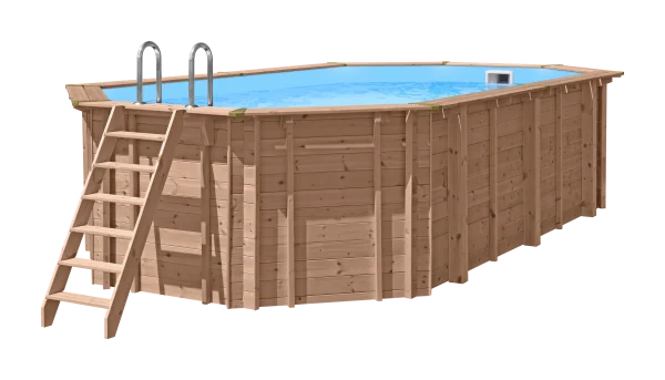 Abatec Riviera Relaxation 25m3 objętości - basen drewniany polskiego producenta