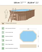 Abatec Riviera Relaxation - wymiary basenu