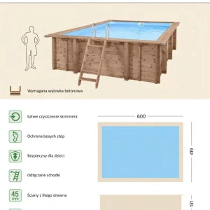 Wymiary basenu Abatec Summer Oasis