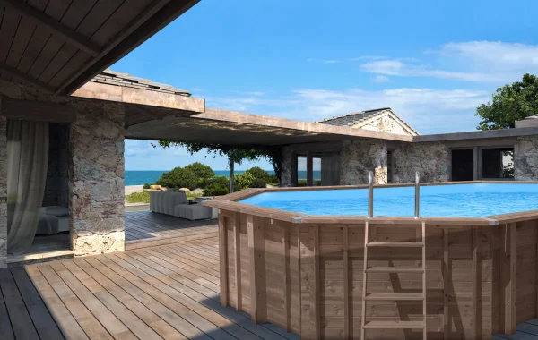 Abatec Vacation Eden basen drewniany naziemny polskiego producenta