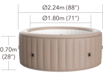 MSpa Urban Bristol MAX - Wanna SPA - obrazek 3