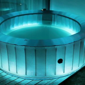 MSpa Starry dmuchana wanna z masażem i podświetleniem LED