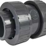 Zawór zwrotny PVC-U 50mm - do instalacji basenowej