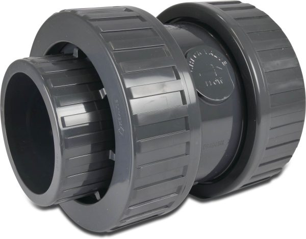 Zawór zwrotny PVC-U 50mm - do instalacji basenowej - obrazek 1
