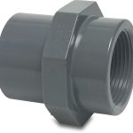Nypel PVC-U 50/63mm x 1 1/2" GW - do instalacji basenowej