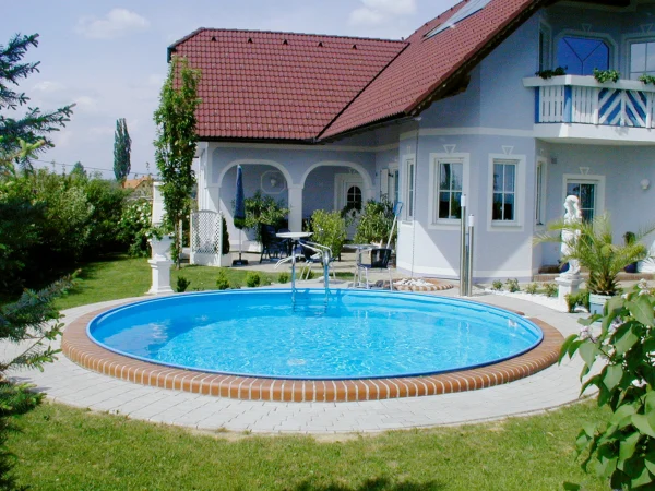 Elbe Classic Adriatic blue - niebieska- Membrana basenowa 165cm x 25m - obrazek 4