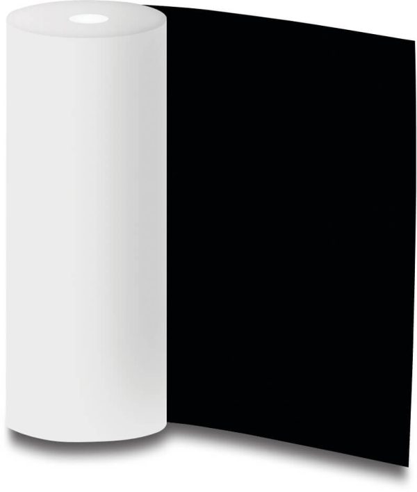 Elbe Classic Black- Czarna - Membrana basenowa 165cm x 25m - obrazek 1
