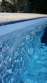 Elbe Classic Dove Blue - niebieska- Membrana basenowa 165cm x 25m - obrazek 2