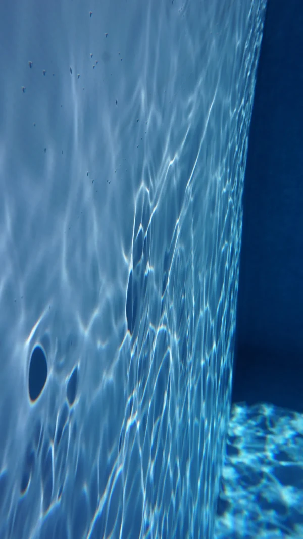 Elbe Classic Dove Blue - niebieska- Membrana basenowa 165cm x 25m - obrazek 1