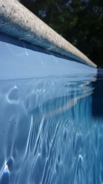 Elbe Classic Dove Blue - niebieska- Membrana basenowa 165cm x 25m - obrazek 3