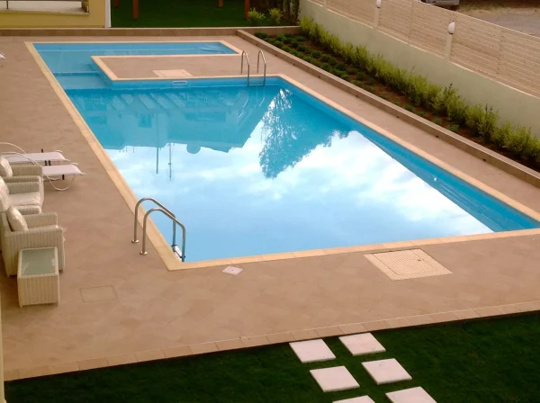 Elbe Classic Light Blue - jasnoniebieska - Membrana basenowa 200cm x 25m - obrazek 4