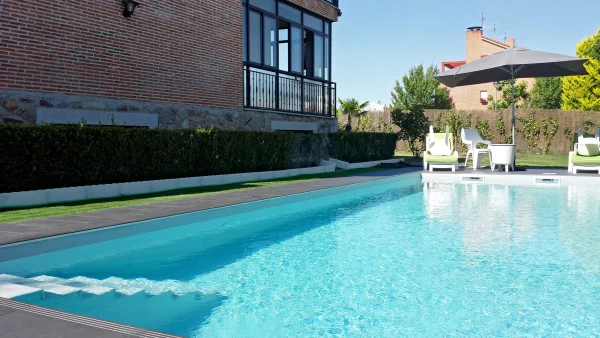 Elbe Classic Light Grey - Jasnoszary - Membrana basenowa 165cm x 25m - obrazek 4