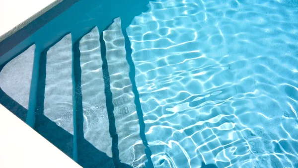 Elbe Motion Grey Rock - Membrana basenowa 3D - jasnoszara - 1,65m x 21m - obrazek 3