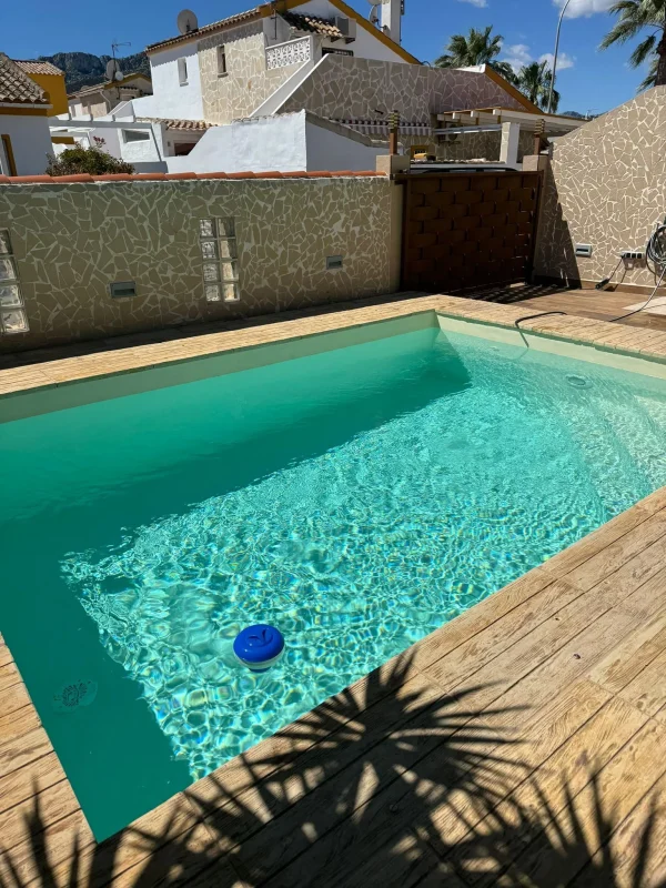 Elbe Motion Sand Beach - Membrana basenowa 3D - piaskowa - 1,65m x 21m - obrazek 2