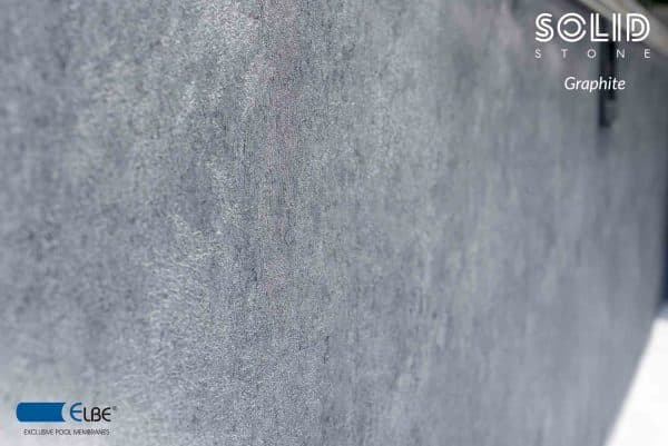 Elbe Solid Stone Graphite 10 Elbe Solid Stone Graphite - Folia basenowa 1,65m x 25m - obrazek 1