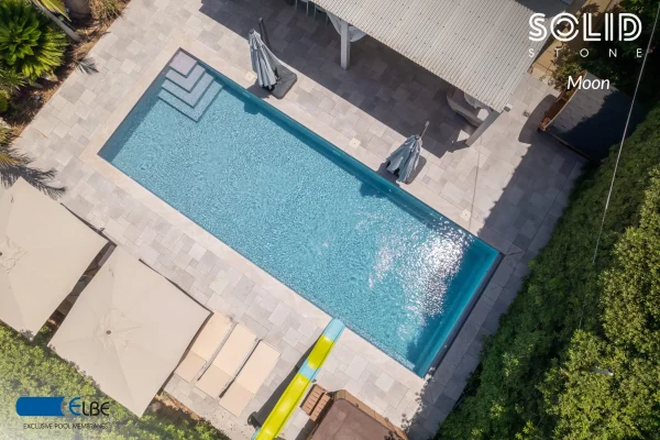 Elbe Solid Stone Moon - Folia basenowa 1,65m x 25m - obrazek 3