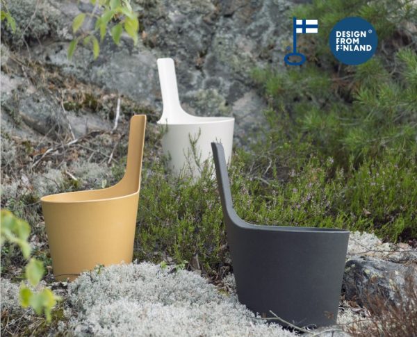 Zestaw do sauny ceber 5l i chochla RENTO Pisara - brown - obrazek 9