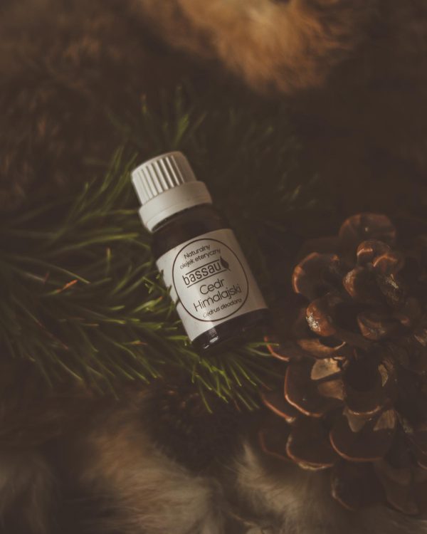 Naturalny olejek zapachowy do sauny 15 ml - Bassau - Cedr himalajski - obrazek 2