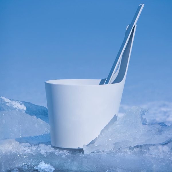 Zestaw do sauny ceber 5l i chochla RENTO Pisara - brown - obrazek 2