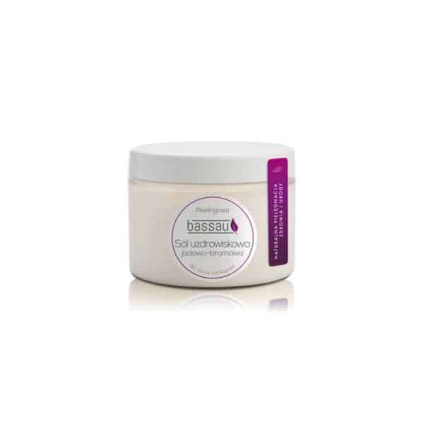 xr:d:DAF-675ud2c:34,j:509328186651569869,t:24031209 Sól peelingowa uzdrowiskowa jodowo-bromowa do sauny i kąpieli 500g Bassau - obrazek 1