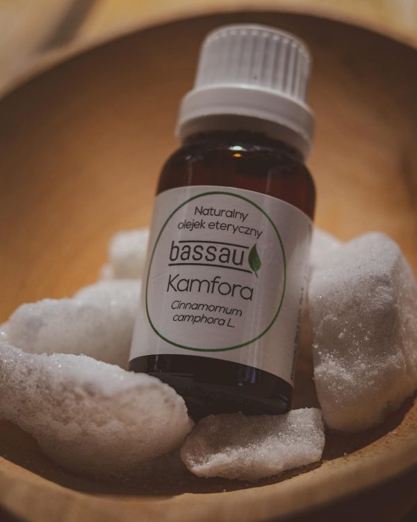 Naturalny olejek zapachowy do sauny 15 ml - Bassau - Kamfora - obrazek 2