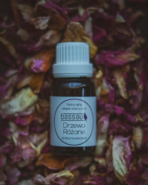 Naturalny olejek zapachowy do sauny 15 ml - Bassau - Drzewo różane - obrazek 2