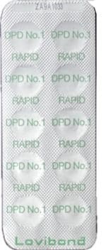 Tabletki Lovibond DPD 1 RAPID do badania wolnego chloru - tester ręczny - 10 szt.