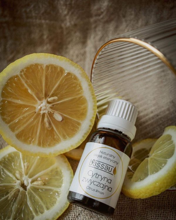 Naturalny olejek zapachowy do sauny 15 ml - Bassau - Cytryna zwyczajna - obrazek 2