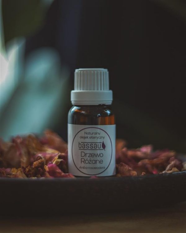 Naturalny olejek zapachowy do sauny 15 ml - Bassau - Drzewo różane - obrazek 3