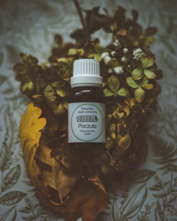 Naturalny olejek zapachowy do sauny 15 ml - Bassau - Paczula - obrazek 2