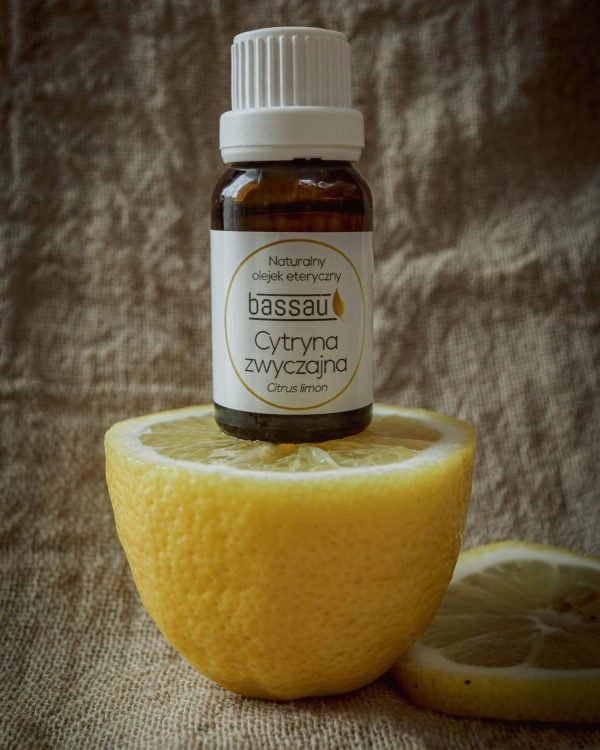 Naturalny olejek zapachowy do sauny 15 ml - Bassau - Cytryna zwyczajna - obrazek 3