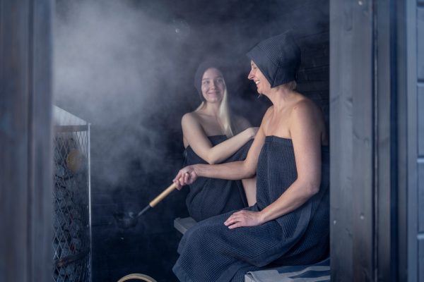 Czapka do sauny Kenno ciemny zielony Rento - obrazek 3