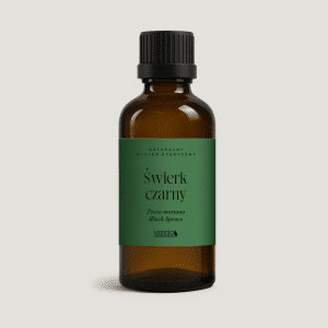 Naturalny olejek zapachowy do sauny 15 ml - Bassau - Świerk Czarny